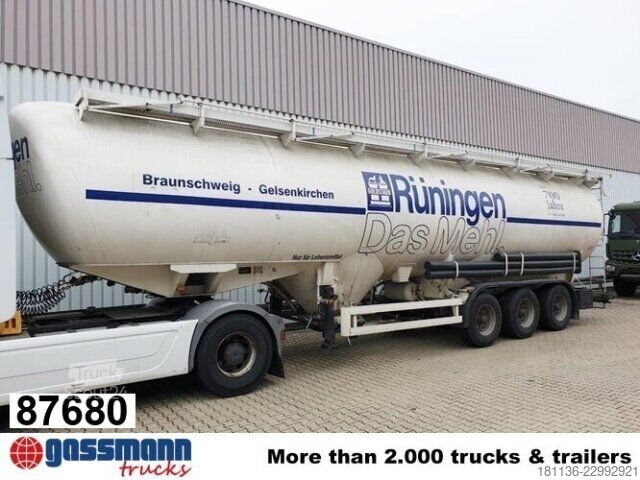Silo yarı römork Spitzer SF 2455/4 UN PM Siloaufliger ca. 55m³