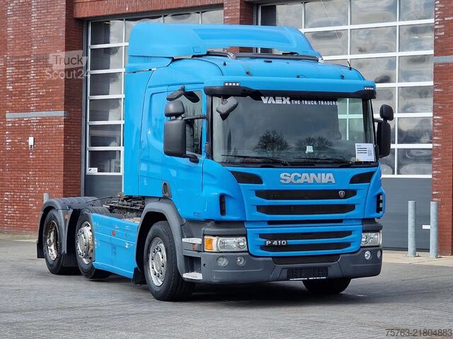 Standartinis-SZM Scania P410 6x2/4 - Full air - Navi - Fridge - Euro