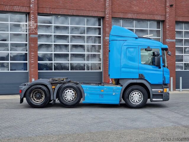 Standartinis-SZM Scania P410 6x2/4 - Full air - Navi - Fridge - Euro