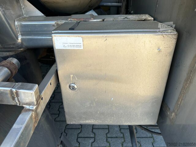 Nádrž Feldbinder FOOD / 33.500L / 2-COMP / LIFTAXLE / PUMP / ALCOA