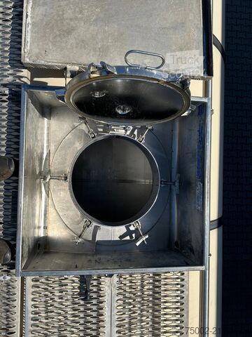 Nádrž Feldbinder FOOD / 33.500L / 2-COMP / LIFTAXLE / PUMP / ALCOA