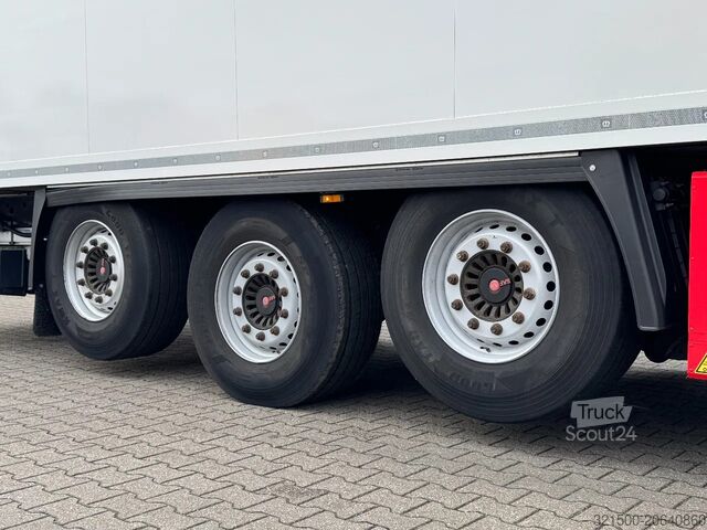 Kølet/frosset transport Krone Carrier Vector 1550 / Ov-Laadklep / Lift-As / A...