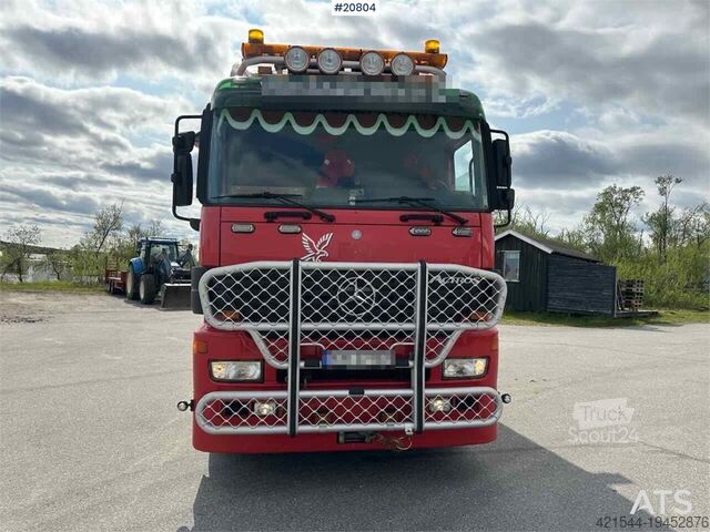 Pojazd do odzyskiwania danych Mercedes-Benz Actros 4448 8x8 heavy hauler w/ SWS body and low m