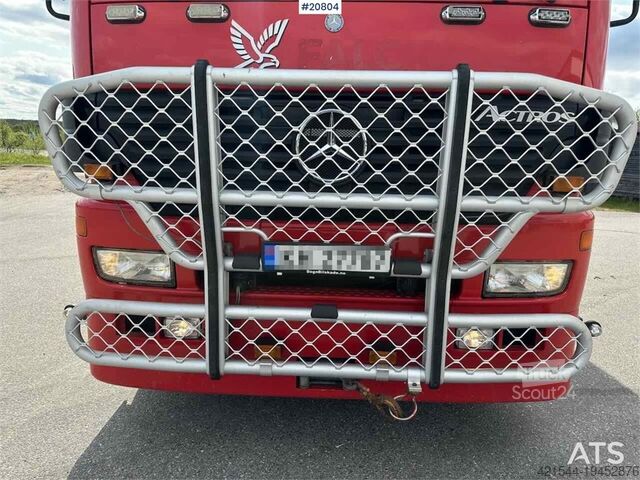 Pojazd do odzyskiwania danych Mercedes-Benz Actros 4448 8x8 heavy hauler w/ SWS body and low m