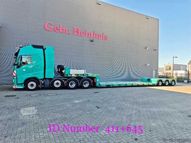 Těžké zatížení Volvo FH 500 8x4 Popp + Doll T3E-S3F/28