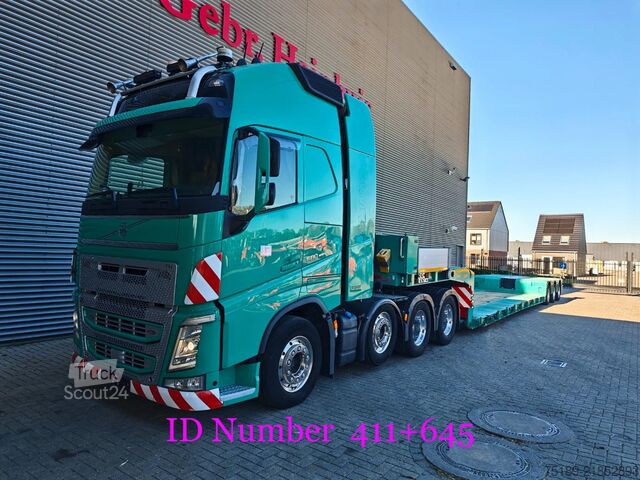 Těžké zatížení Volvo FH 500 8x4 Popp + Doll T3E-S3F/28