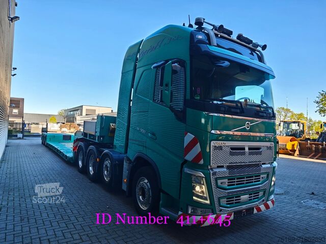 Těžké zatížení Volvo FH 500 8x4 Popp + Doll T3E-S3F/28