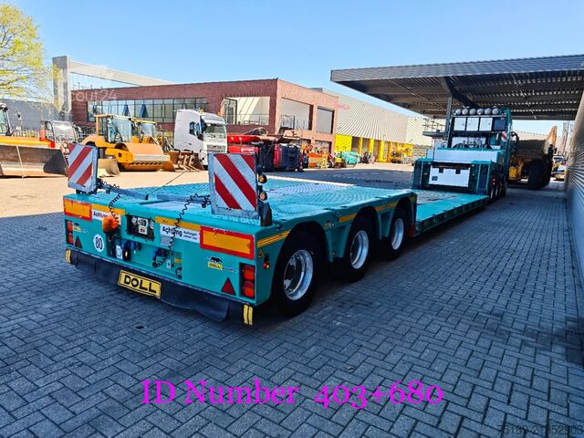Těžké zatížení Volvo FH 500 8x4 Popp + Doll T3E-S3F/28