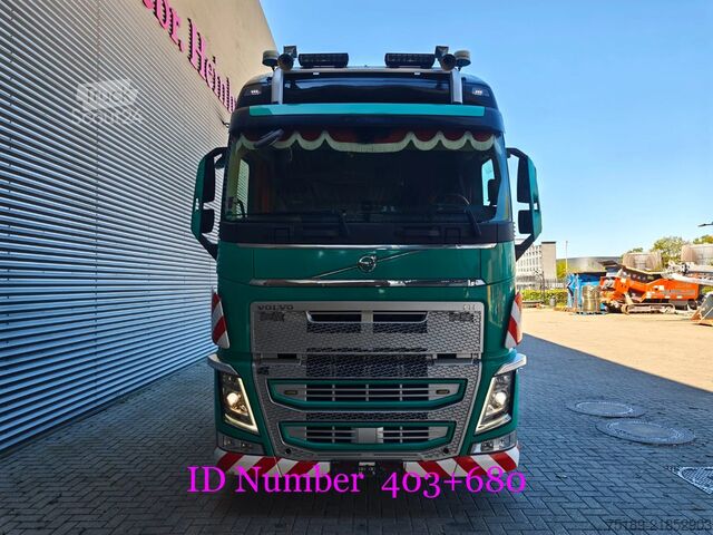 Těžké zatížení Volvo FH 500 8x4 Popp + Doll T3E-S3F/28