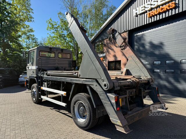 Containertransport MAN 19.230 4x4 Allrad Full steel Portaalarm NL Truc...