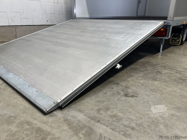Tirdzniecības un reklāmas piekabe Rosemeier VE HK E 30.4 Seitenklappe Rampe Verkaufs- und Promo