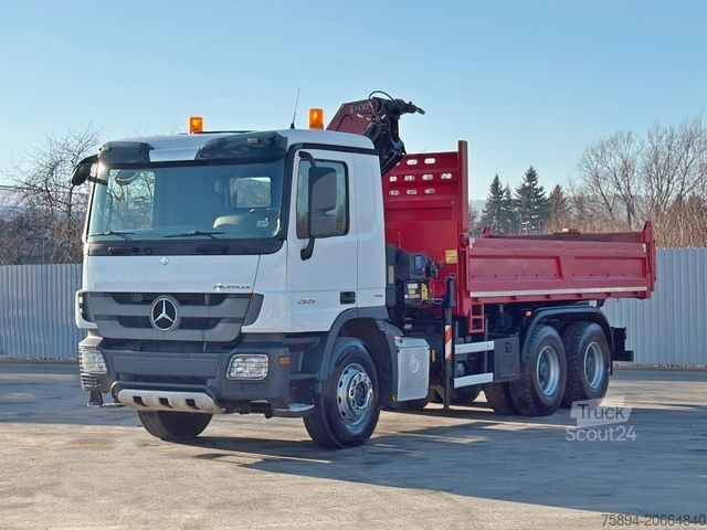 Damperli kamyon MERCEDES-BENZ ACTROS 2636* KIPPER 5,25 + BORDMATIC / 6x4