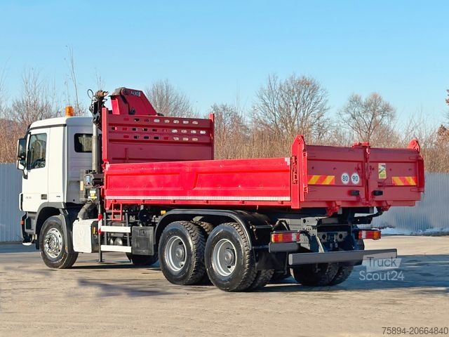 Damperli kamyon MERCEDES-BENZ ACTROS 2636* KIPPER 5,25 + BORDMATIC / 6x4