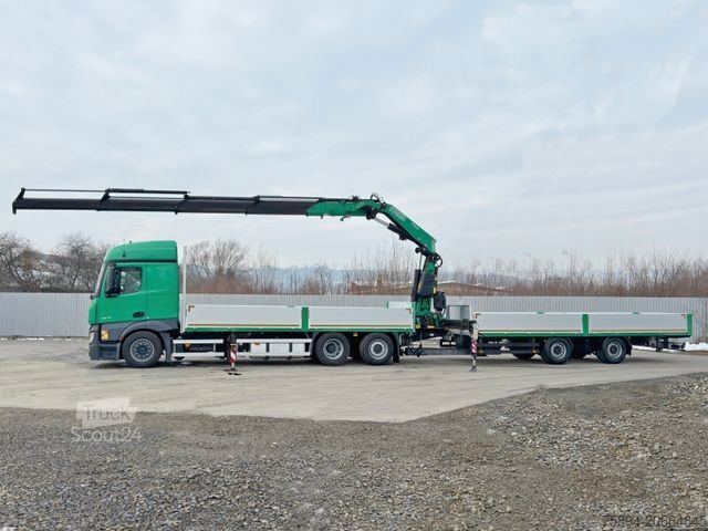 Kamyon üzerine monteli vinç MERCEDES-BENZ ACTROS 2645 * FASSI F345.24 + FUNK + Anhänger