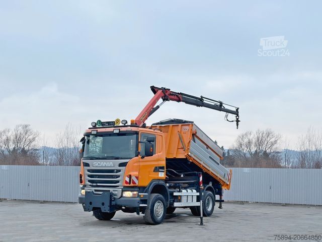 Sklápěcí vůz SCANIA R 420 * PK 11002/FUNK * sandblaste