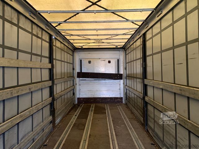 Auflieger mit Pritsche & Plane KÖGEL SN Standard Joloda_ Rungentaschen_ BPW_ Hubdach