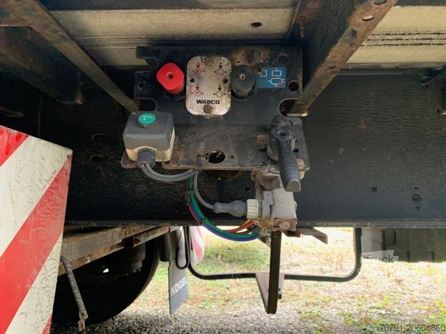 Auflieger mit Pritsche & Plane KÖGEL SN Standard Joloda_ Rungentaschen_ BPW_ Hubdach