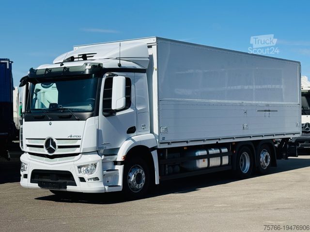 Вантажівка для напоїв MERCEDES-BENZ ANTOS 2535 / 2 x AHK / LBW / LENKACHSE / 20 PAL
