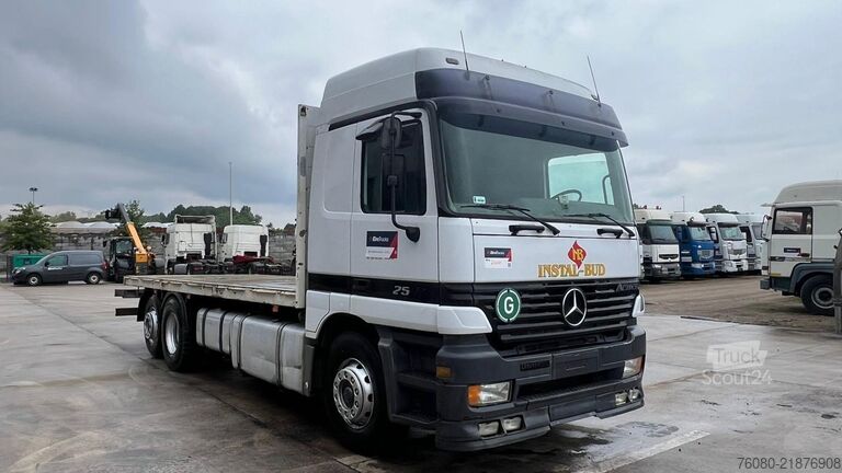 Plattformanhänger Mercedes-Benz ACTROS 2543 (EPS / 6X2 / TRES PROPRE / BONNE ET...