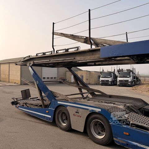 Camión portacoches Mercedes-Benz Actros 1843 + EuroLohr 2.53 PS 2017