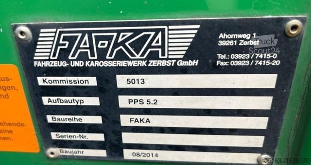 Camion plateau avec bâche IVECO EuroCargo 120 E 25 Pritsche Plane nru 143TKM Top