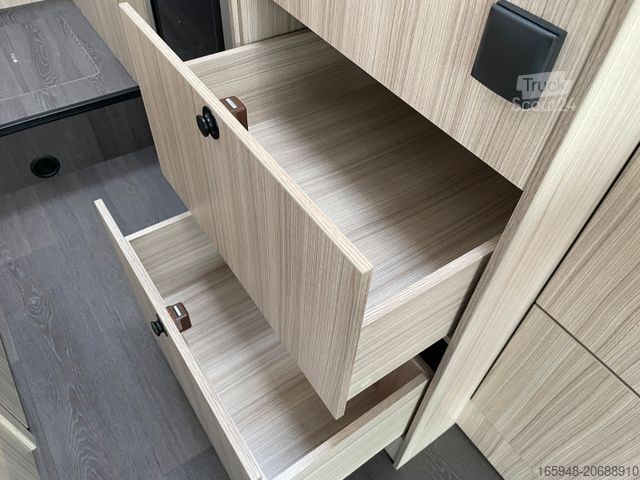 Halvintegreret autocamper GLUECKSMOBIL S 72DL *Automatik*Hubbett*Face-to-Face