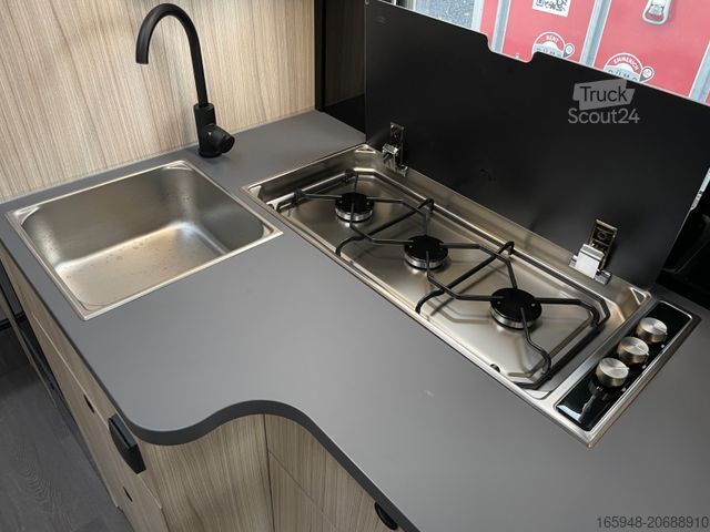 Halvintegreret autocamper GLUECKSMOBIL S 72DL *Automatik*Hubbett*Face-to-Face