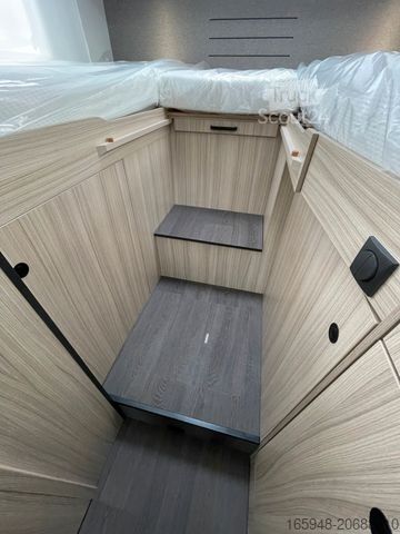 Halvintegreret autocamper GLUECKSMOBIL S 72DL *Automatik*Hubbett*Face-to-Face