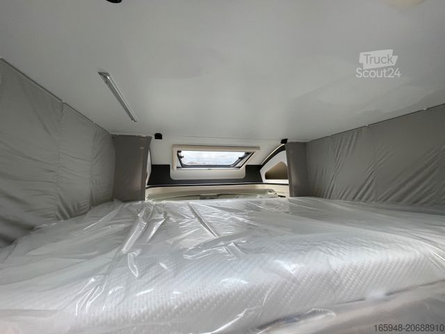 Halvintegreret autocamper GLUECKSMOBIL S 72DL *Automatik*Hubbett*Face-to-Face