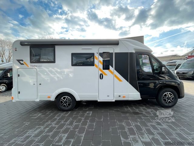 Halvintegreret autocamper GLUECKSMOBIL C 65 SL *Einzelbetten*nur 2,12 m breit*