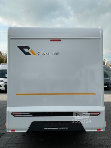 Halvintegreret autocamper GLUECKSMOBIL C 65 SL *Einzelbetten*nur 2,12 m breit*
