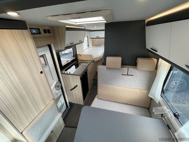 Halvintegreret autocamper GLUECKSMOBIL C 65 SL *Einzelbetten*nur 2,12 m breit*