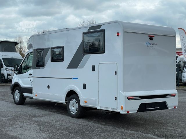 Halvintegreret autocamper GLUECKSMOBIL C 70 DL *Automatik*nur 2,12 m*Face2Face