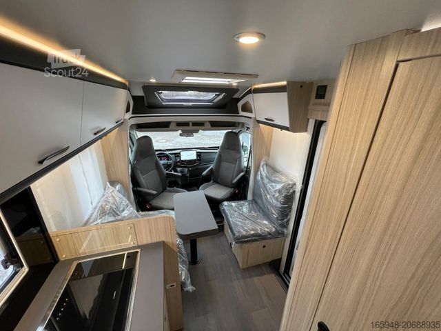 Halvintegreret autocamper GLUECKSMOBIL C 70 DL *Automatik*nur 2,12 m*Face2Face