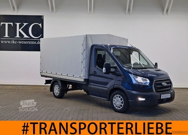 Transporter mit Pritsche & Plane FORD Transit 350 D L2 Pritsche Plane AHK Klima #T519