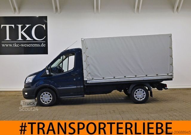 Transporter mit Pritsche & Plane FORD Transit 350 D L2 Pritsche Plane AHK Klima #T519