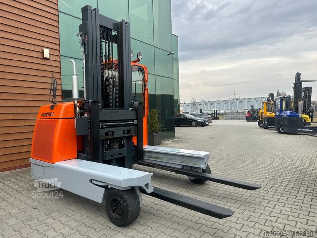 Stivuitor cu patru direcții Hubtex DQ45G/Only 3310 h/Telscopic forks