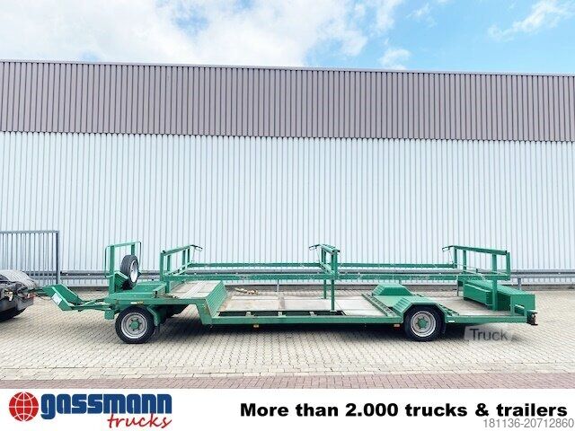 Remolque  Empl TL 6,4 Spezial-Tiefladeanhänger, Ex-Polizei