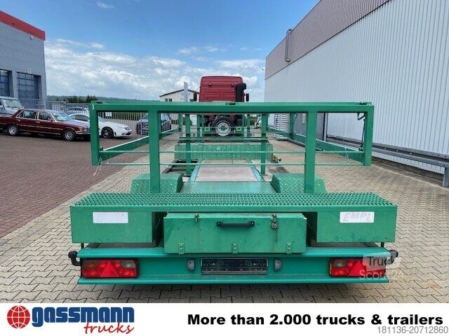 Remolque  Empl TL 6,4 Spezial-Tiefladeanhänger, Ex-Polizei