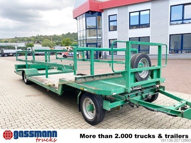 Remolque Empl TL 6,4 Spezial-Tiefladeanhänger, Ex-Polizei