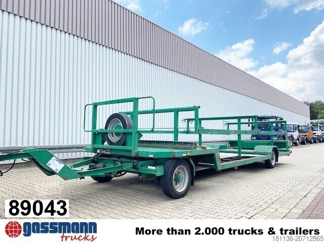 Remolque  Empl TL 6,4 Spezial-Tiefladeanhänger, Ex-Polizei