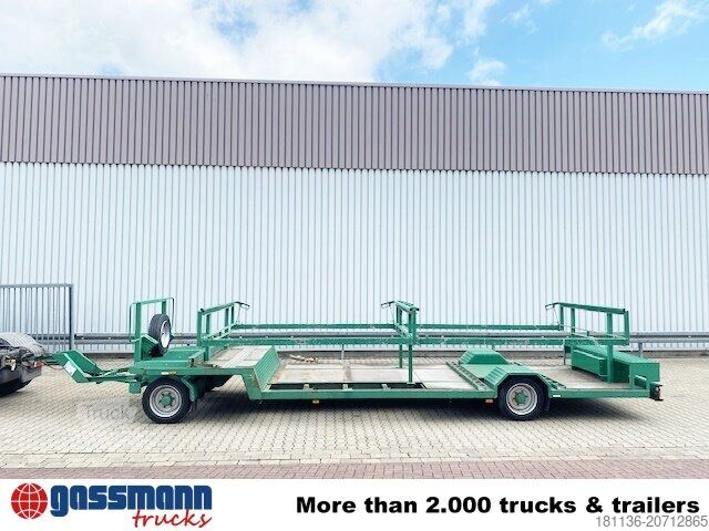 Remolque Empl TL 6,4 Spezial-Tiefladeanhänger, Ex-Polizei