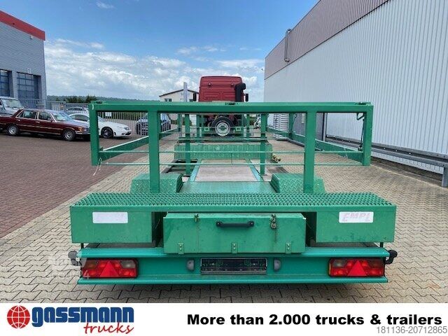 Remolque Empl TL 6,4 Spezial-Tiefladeanhänger, Ex-Polizei