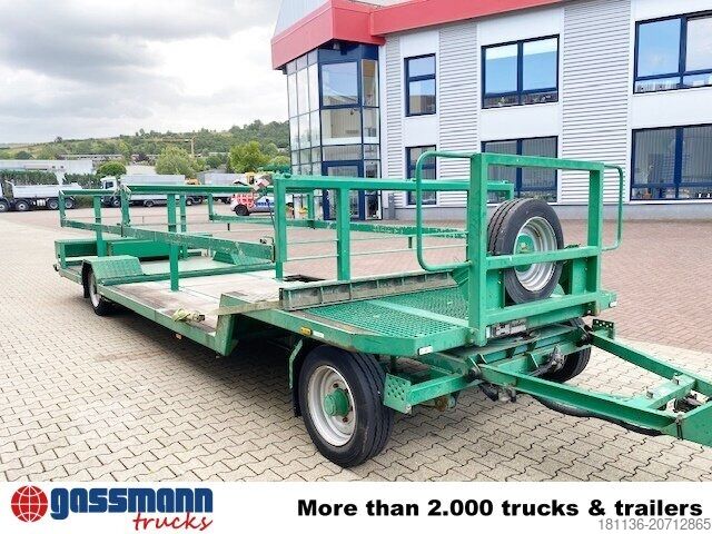 Remolque Empl TL 6,4 Spezial-Tiefladeanhänger, Ex-Polizei