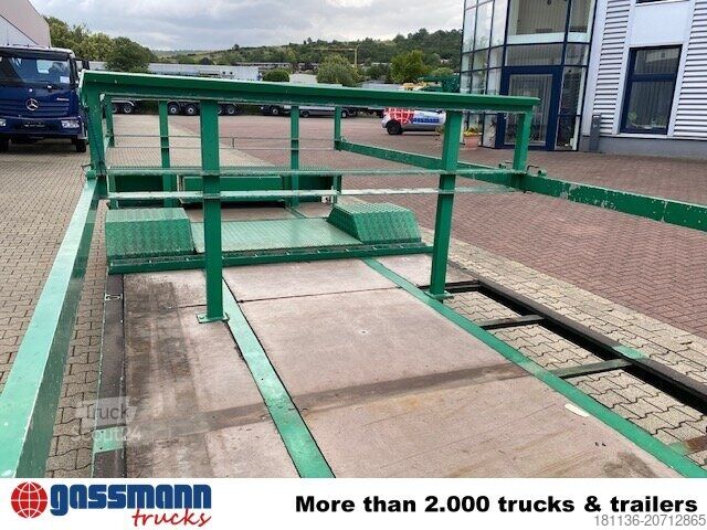 Remolque  Empl TL 6,4 Spezial-Tiefladeanhänger, Ex-Polizei