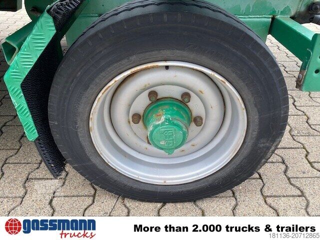 Remolque  Empl TL 6,4 Spezial-Tiefladeanhänger, Ex-Polizei