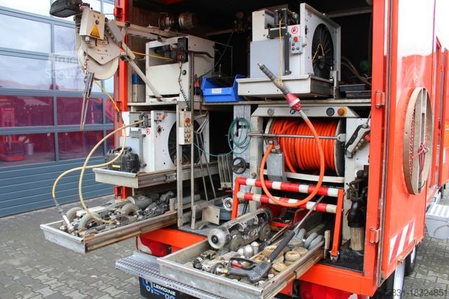 Vacuum tank truck MERCEDES-BENZ Sprinter 719 V6 CDI 2m³HD-Spül+IBAK TV-Kanal 3D