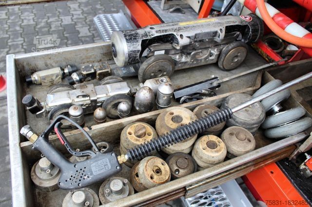 Vacuum tank truck MERCEDES-BENZ Sprinter 719 V6 CDI 2m³HD-Spül+IBAK TV-Kanal 3D