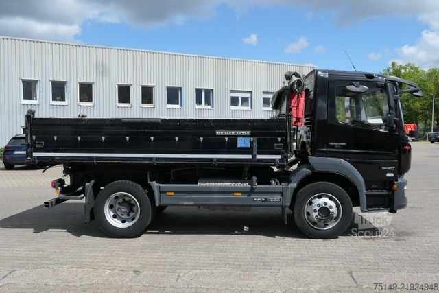Pašizgāzējs kravas automašīna MERCEDES-BENZ 1530 K Atego 4x2, Meiller, AHK, Klima, Hydr.