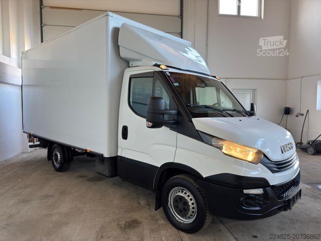 Furgons ar kasti IVECO DAILY 35S14 KOFFERAUFBAU+LBW*2017*TÜV*EURO6*